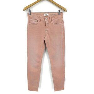 New Closed Baker Jeans Womens 26 Denim Italy Denim Pants Salmon Pink